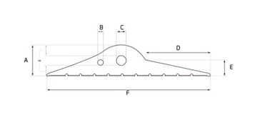 ГАРАЖНАЯ ПРОКЛАДКА для ворот 15х80 ПОРОГ 3мб + КЛЕЙ
