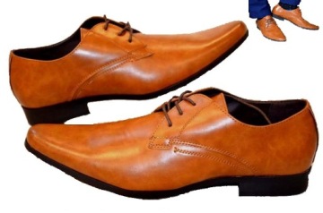 WIZYTOWE BUTY DO GARNITURU CASUAL ORGINAL MĘSKIE NA WESELE IMPREZE MODNE
