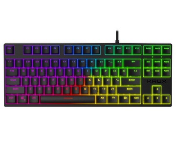 Klawiatura mechaniczna dla gracza Krux Atax Pro Gateron Blue RGB KRX0079