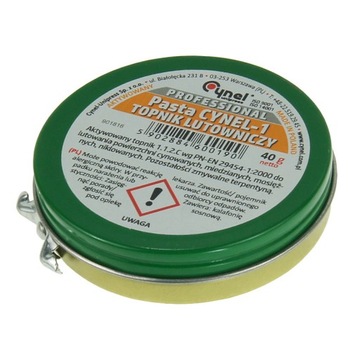 Pasta topnik 40g do lutowania CYNEL