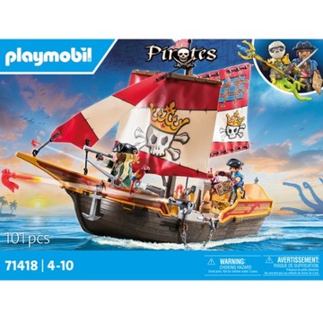 Playmobil 71418 Statek Piracki