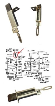 ЗАМОК ЗАДНЕЙ ДВЕРИ TOYOTA LAND CRUISER J4