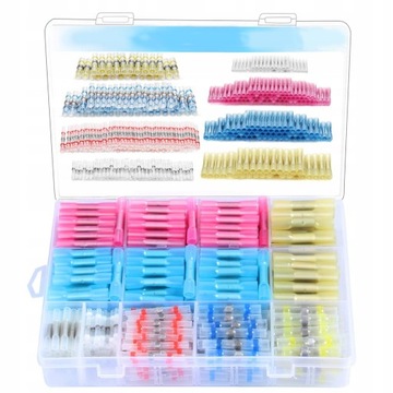 Комплект термоусадочных трубок и контактных разъемов для электрических клемм