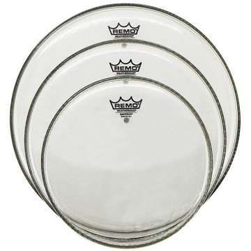 Remo naciągi Emperor Clear TomPack 10 12 14