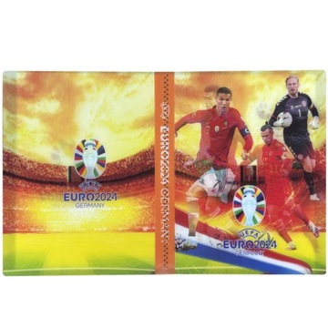 ZESTAW 10 CZARNYCH KART PIŁKARSKICH + ALBUM UEFA NA 240 KART