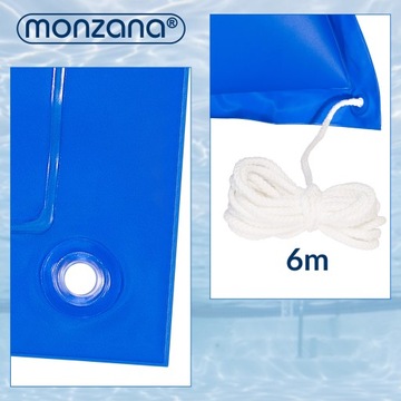 6 надувных подушек для бассейна на зиму, 120х120см.