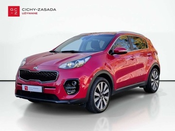 Kia Sportage IV SUV 1.7 CRDi 115KM 2017 Kia Sportage Bogata wersjaZadbany KameraNawigacjaGrzane fotele przodtyl