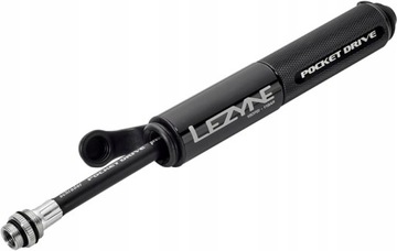 Мини-насос Lezyne POCKET DRIVE до 11 бар, 14 см