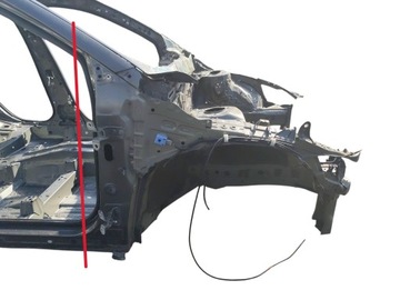 PODÉLNA VÝZTUHA PRAVÁ SLOUPEK A TOYOTA C-HR I CHR LAK: 1G3 (19-23)