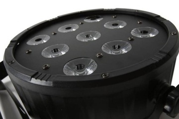 FRACTAL PAR LED 9X10W СВЕТ СЦЕНЫ PAR LED RGBW DMX ДИСКО-ЛАМПА