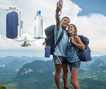 MATA SAMOPOMPUJĄCA KARIMATA 200x70x10CM Z PODUSZKĄ