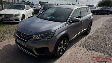 Peugeot 5008 II Crossover 1.6 BlueHDI 120KM 2017 Peugeot 5008 1.6 hdi Automat 7 osob. Ledy pol skory Navi kamera zamiana g, zdjęcie 6