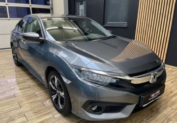 Honda Civic X Sedan 4d 1.5 VTEC Turbo 182KM 2018 Honda Civic 1.5 TURBO kamera 182KM gwarancja bezwypadkowy MANUAL 44 000, zdjęcie 3