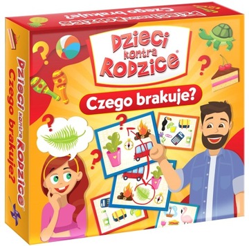 Gra planszowa Kangur Dzieci kontra Rodzice - Czego brakuje?