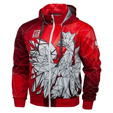Bluza Poliestrowa do Biegania Dresowa POLSKA XS EXTREME HOBBY