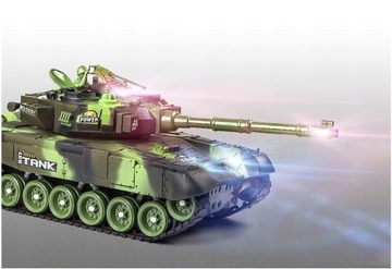 БОЛЬШОЙ ТАНК Дистанционно управляемый WAR TANK 9993 LED