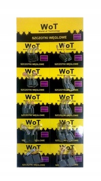 ZESTAW 10 SZCZOTEK WĘGLOWYCH DO ELEKTRONARZĘDZI