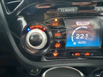 Nissan Juke I SUV Facelifting DIG-T 115KM 2015 Nissan Juke KLIMATYZACJA NAWIGACJA KAMERA SKORY TEMPOMAT EL.SZYBY SERWISOW, zdjęcie 10