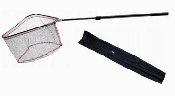 PODBIERAK GUMOWANY KARPIOWY WĘDKARSKI TELESKOPOWY 250cm KOSZ 80x80cm + ETUI