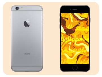 Чехол для Apple iPhone 6/6S (черный, матовый, тонкий корпус) + СТЕКЛО 9H