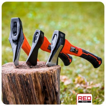 НАБОР ТОПОРОВ КОЛУН ТОПОР ПЛОТНИКА 3 ШТ ДЛЯ ОТРЕЗАНИЯ