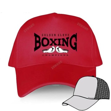 Black Casual Boys Printed Fish caps BOXER golden glove CHAMPIONS boxe Uomo