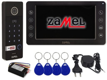 Wideodomofon sterowanie bramą , breloki szyfrator Polski Zamel DVR