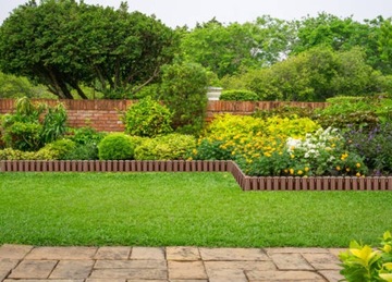 Garden Palisade 300 см садовой края сад забор пластиковый ультрафиолетовый