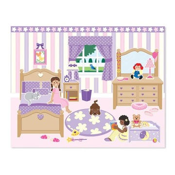 OUTLET!Naklejki Wielokrotnego użytku Dom Melissa and Doug