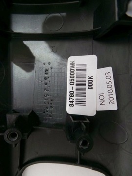 KIA NIRO RÁMEČEK ZÁSLEPKA KONZOLA PANEL 84760-G5000WK