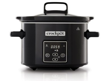 Crock-Pot wolnowar cyfrowy CSC061X, 2.4 l czarny