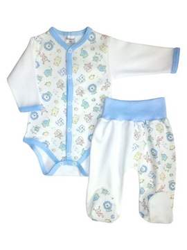 Komplet OLA body + półśpiochy r. 56 wzór 47