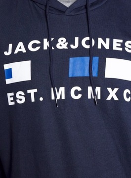 Bluza Jack&Jones bawełniana z kapturem DUŻY rozmiar 5XL XXXXXL