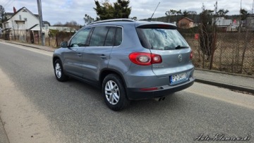 Volkswagen Tiguan I SUV 2.0 TDI CR DPF 140KM 2008 Volkswagen Tiguan VW Tiguan 2.0 TDI 4x4 Panorama Skora Nawi Zadbany, zdjęcie 4
