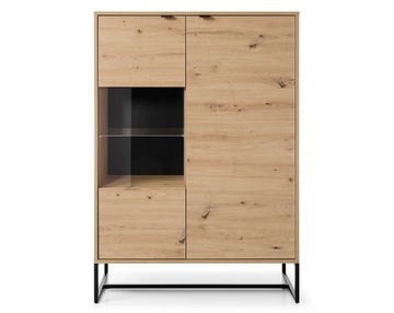 Witryna niska AMBRO AWT93 barek dąb artisan LOFT