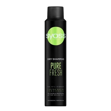 Syoss Pure Fresh Suchy Szampon 200ml