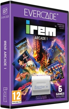 EVERCADE A7 - Zestaw 6 gier IREM 1