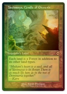 Yavimaya, Cradle of Growth (V.1) FOIL MH2: Extras