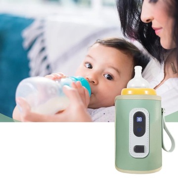 Портативный подогреватель для бутылочек, электрический USB-подогреватель для бутылочек