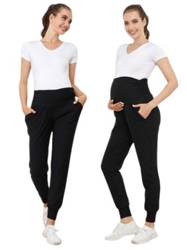 SHEIN ЧЕРНЫЕ ДЛИННЫЕ БРЮКИ ДЛЯ МАТЕРИАЛОВ BASIC M ŁŁA