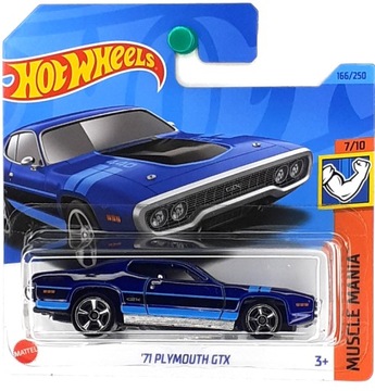 HOT WHEELS 71 PLYMOUTH GTX MUSCLE MANIA 2023 HKK91