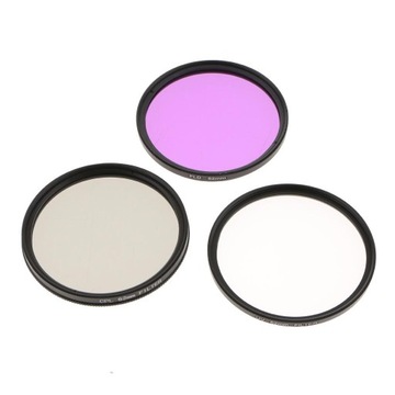 Zestaw ów obiektywu 46mm,