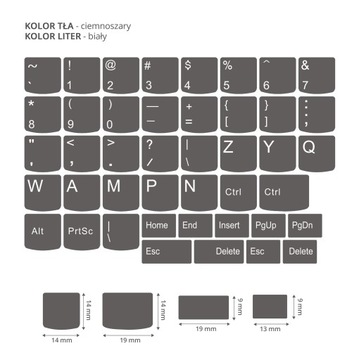 Наклейки на клавиатуру, посвященные LENOVO 14x14