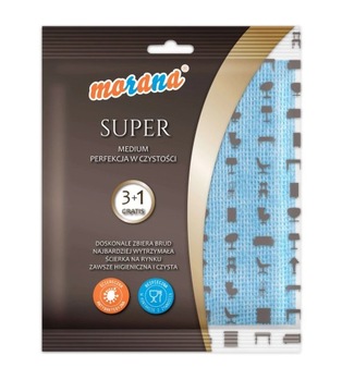 ŚCIERKA MORANA SUPER MEDIUM 3+1 CHŁONNA TRWAŁA