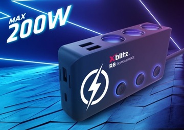 Автомобильный распределитель Xblitz 12/24 В Xblitz R8