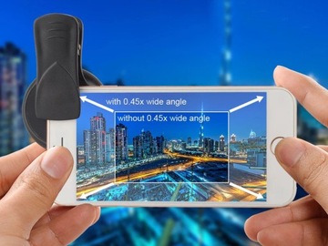 УНИВЕРСАЛЬНЫЙ ОБЪЕКТИВ ДЛЯ ТЕЛЕФОНА 2 в 1 12,5-кратный зум