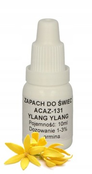 ZAPACH DO ŚWIEC PARAFINY WOSKU YLANG YLANG 10 ml