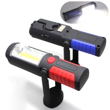 СВЕТОДИОДНАЯ ЛАМПА ДЛЯ МАСТЕРСКОЙ АККУМУЛЯТОРНАЯ МАГНИТ USB 3 В 1