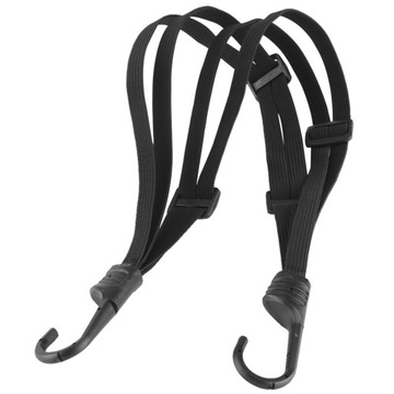 63CM SIATKA NA KASK ELASTYCZNA LINA CZARNY