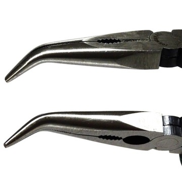 Длинногубцы изогнутые изогнутые 200мм 8' Jonnesway